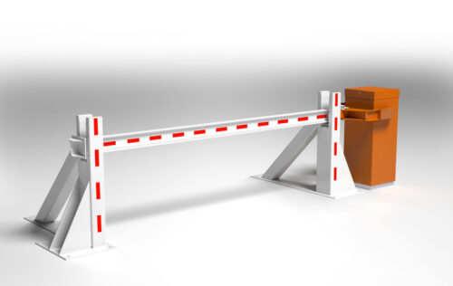 BL43 C50N1 - Barrières levantes électromécaniques à poutre -(Largeur 3m