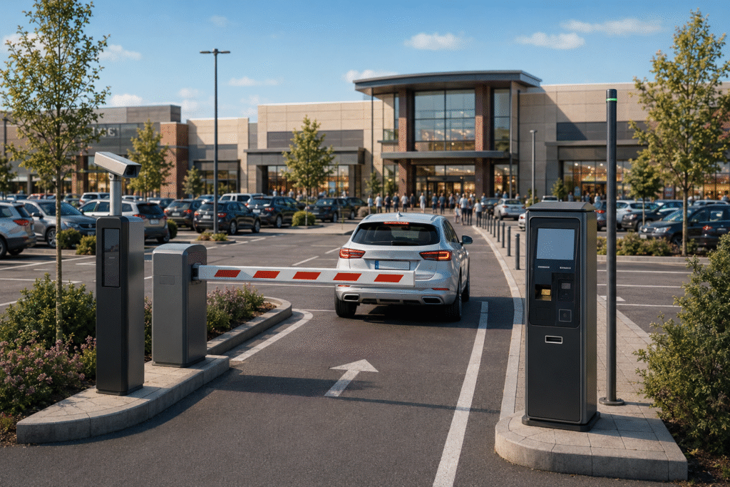 Gestion de parking de centre commercial